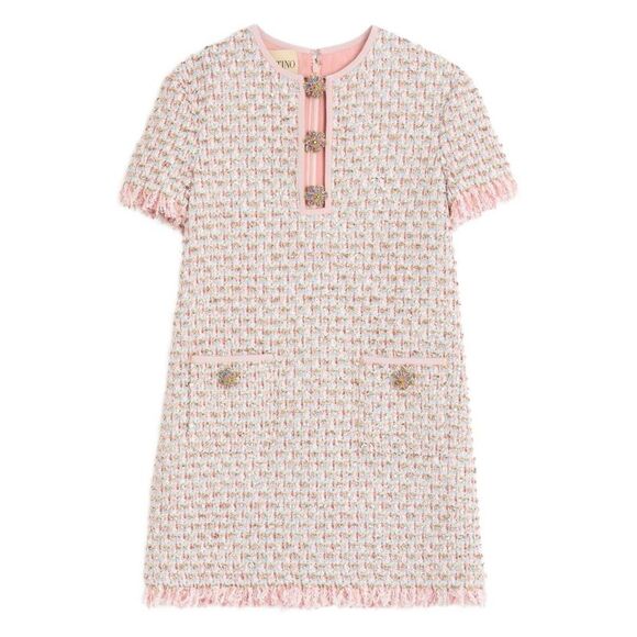 Valentino Women Tweed Short Dress